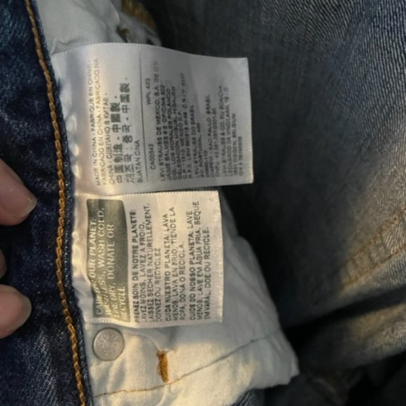 Levi's 501's Button Fly Medium Wash - Picture 6 of 7